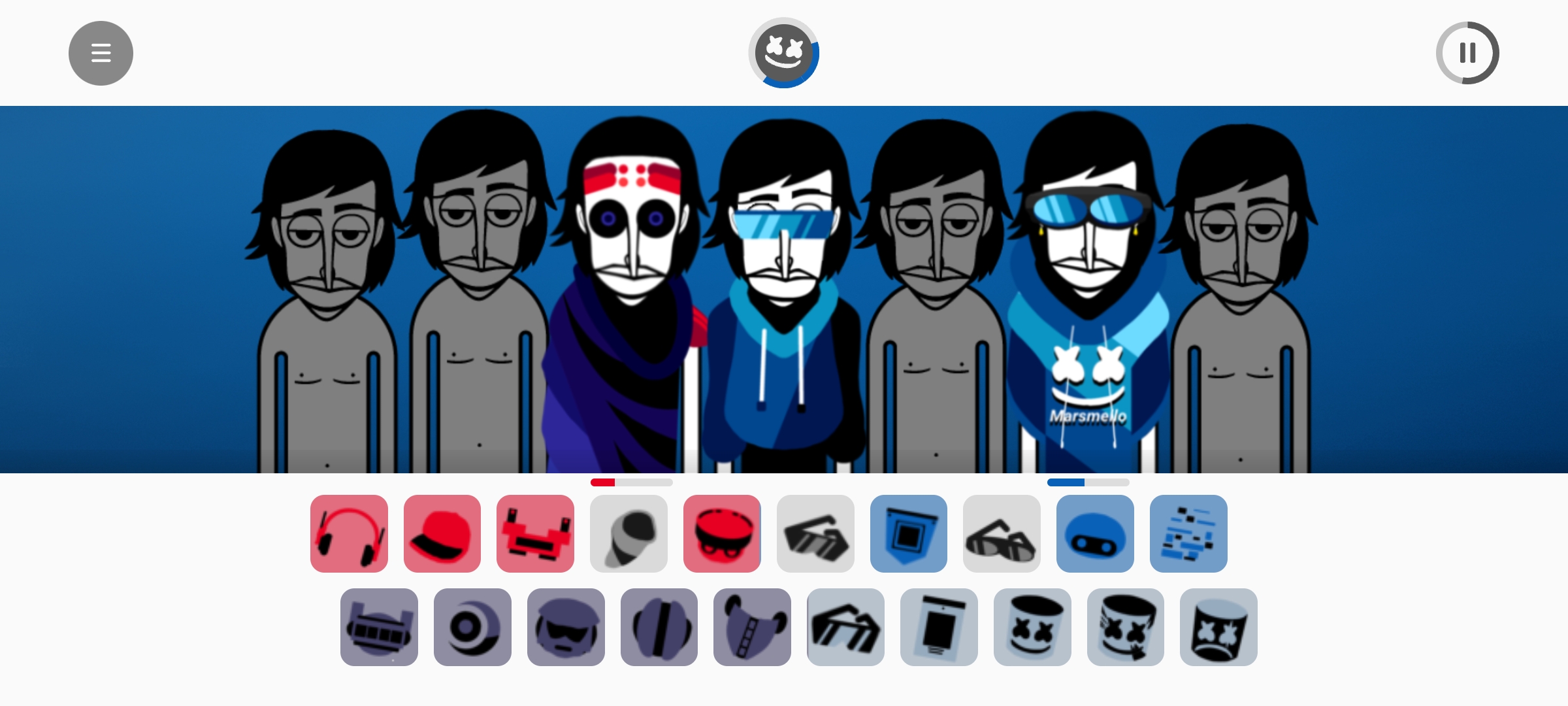 Incredibox Alone marshmello(节奏盒子棉花糖模组)安卓官方版v5.0截图2